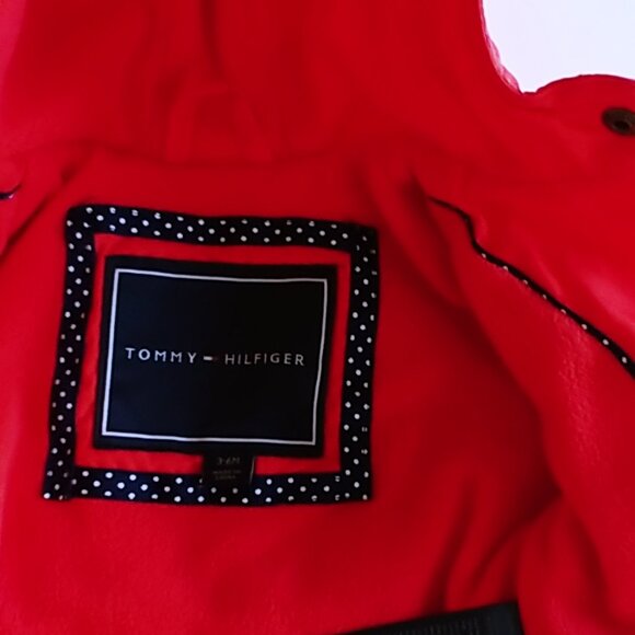 Tommy Hilfiger Lightweight Quilted Snap-Up Jacket 3-6 Months - Picture 7 of 10